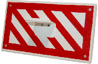 Floor Puller/Lifter Mounting Plate - Striped